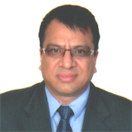 Management team, photo of Mr. Satish Raj Joshi