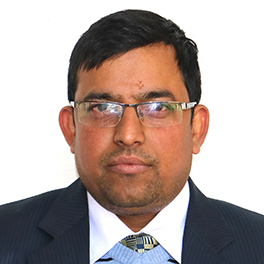 Management team, photo of Mr. Nil Kantha Poudel